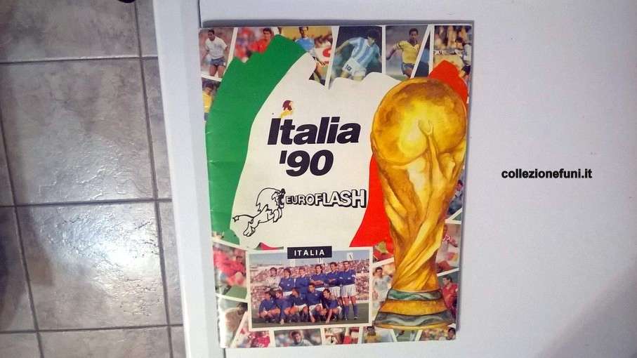 Album calcio Italia'90 Euroflash incompl. 50%